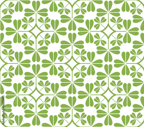 Greenery leaf ornament, seamless pattern background. decoration, trend color 2017