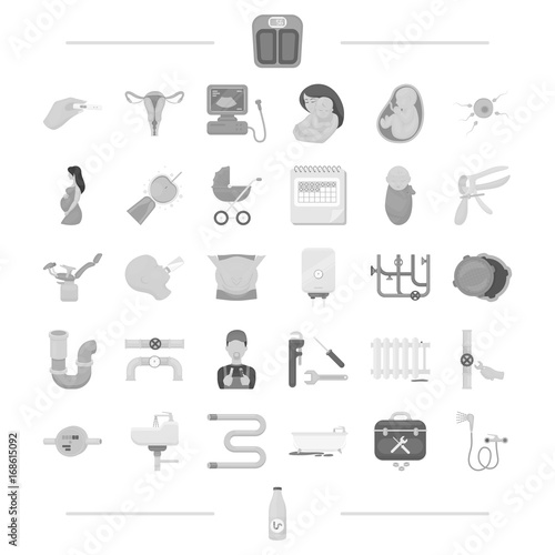 medicine, manufacturing, business and other web icon in black style.mixer, remedies, gynecology, icons in set collection.