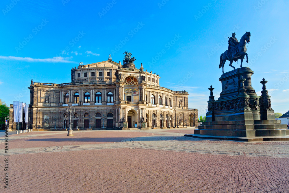 Semperoper in Dresden, Deutschland