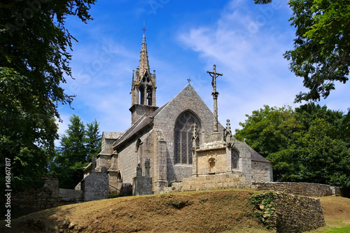 Chapelle Saint-Laurent in Goulien in der Bretagne, Frankreich - Chapelle Saint-Laurent in Goulien, Brittany