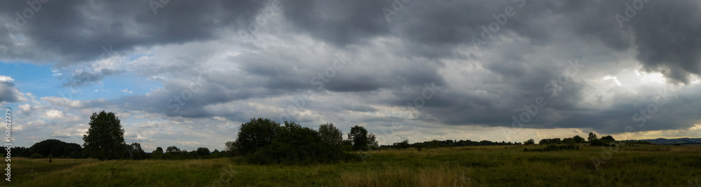 beautiful panorama of the landscape