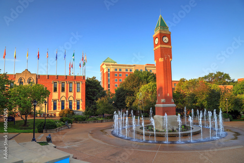 St. Louis, Missouri, USA - August 18, 2017: Saint Louis University in St. Louis, Missouri.