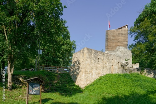 Treuchtlingen - Obere Veste - Burg mit Turm photo