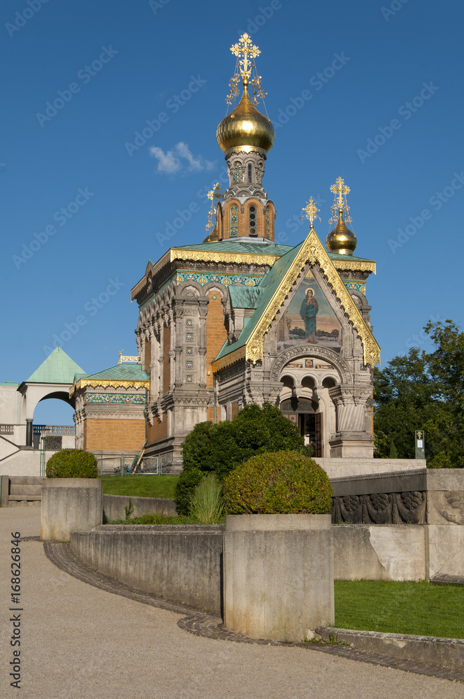 Russian Chapel, Darmstadt, Hessen, Germany