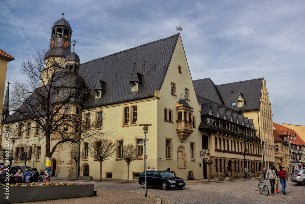 Aschersleben, Rathaus Stock Photo Adobe Stock