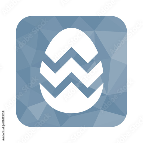 Low Poly Button - Osterei