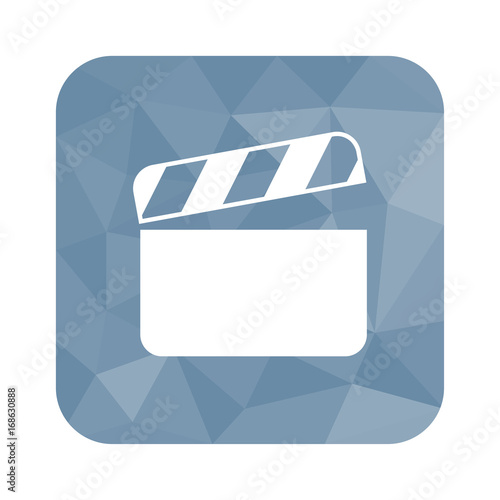 Low Poly Button - Filmklappe