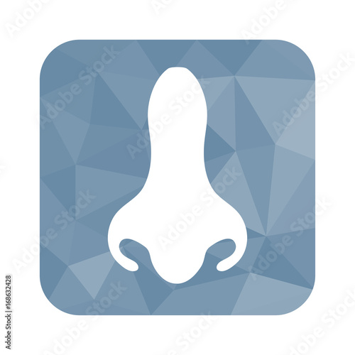 Low Poly Button - Nase