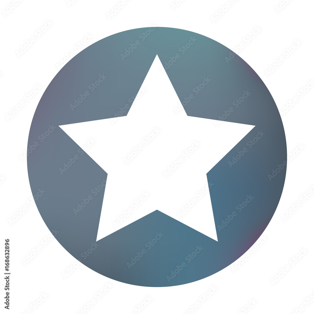 Farbiger Button - Stern Farbiger Button - Stern