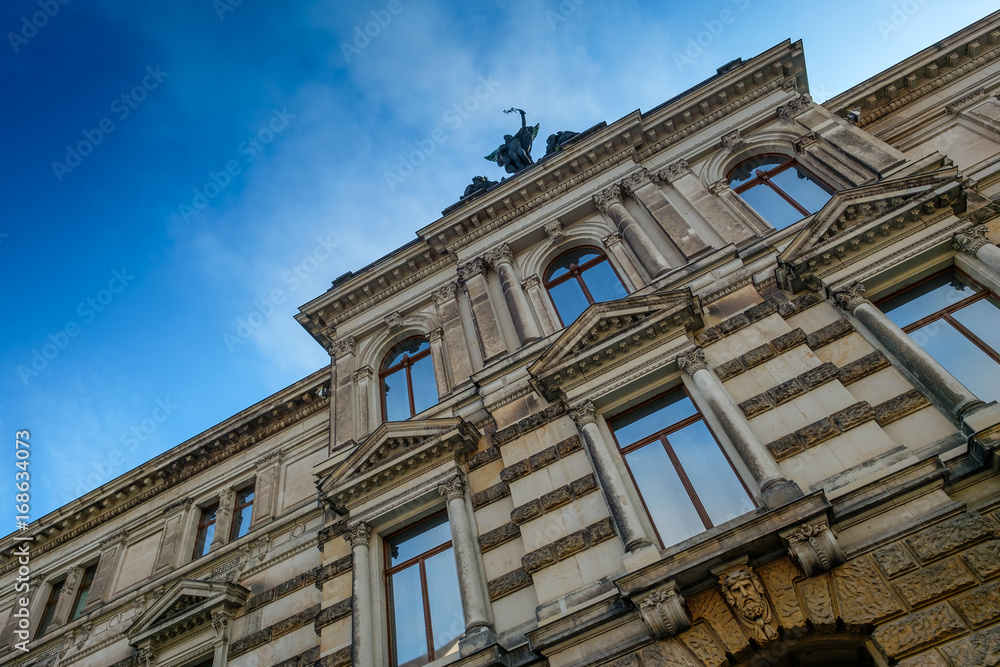 Barock Gebäude des Ablertinum in Dresden
