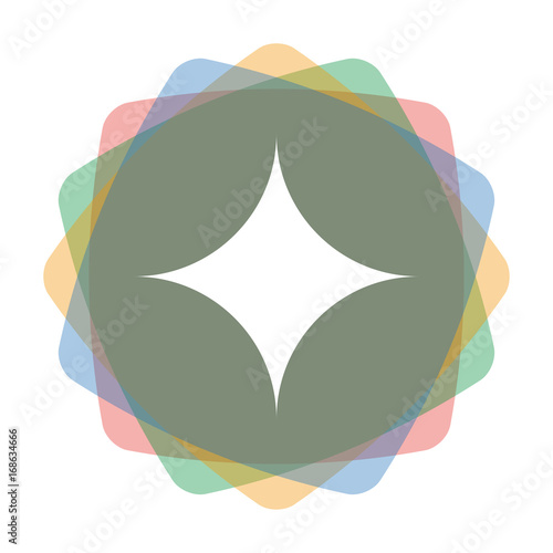 App Icon farbig Glanzlicht
