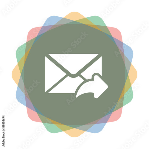 App Icon farbig Brief antworten