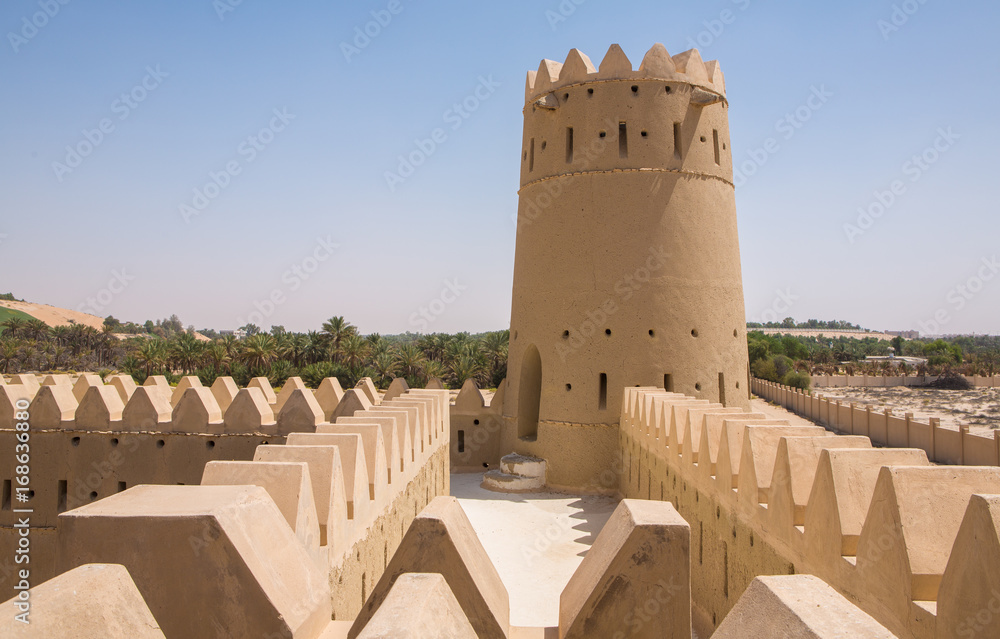 Fotografia Old castle in Abu Dhabi