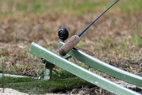 Hornussen, Nouss und Träf auf Bock