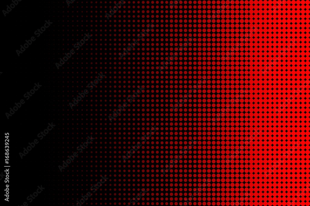 Red Halftone Abstract Background Red Halftone Abstract Background