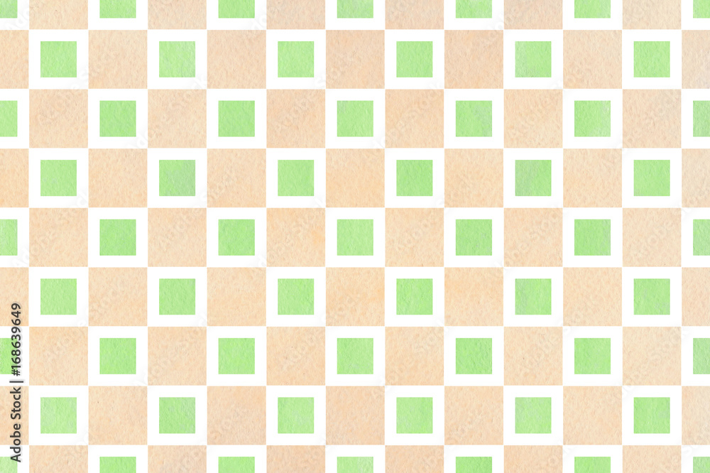 Watercolor square pattern. Watercolor square pattern.