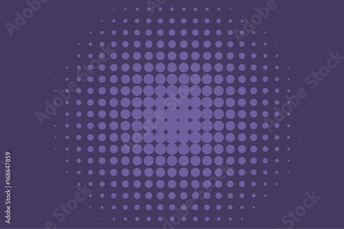 Comic background. Monochrome halftone background. Indigo, dark blue and purple color. 