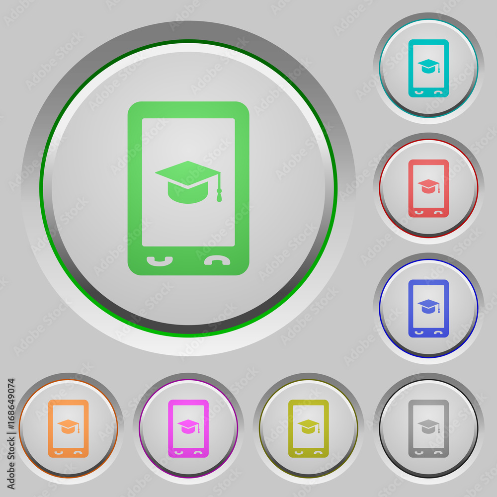 Mobile learning push buttons Mobile learning push buttons