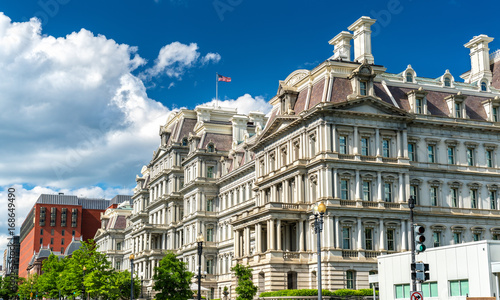 The Eisenhower Executive Office Building, a US government building in Washington, D.C. photo