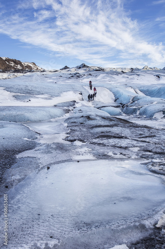 Sólheimajökull glacier photo