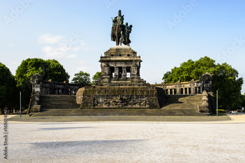 Denkmal von Kaiser Wilhelm I., Koblenz, Deutschland