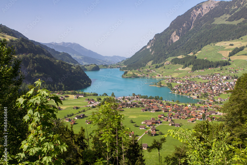 Lungern village, Switzerland