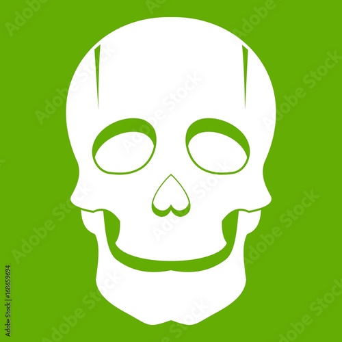 Singer mask icon green