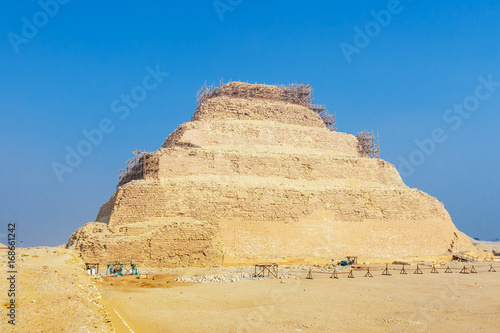 The first step pyramid of Djoser