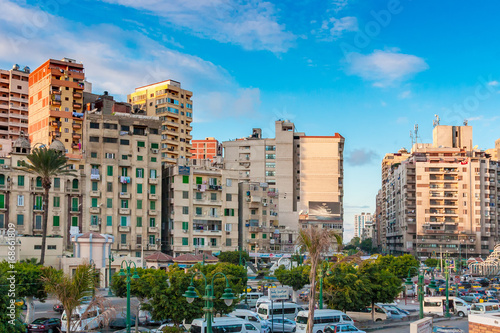 View of Alexandria, Egypt
