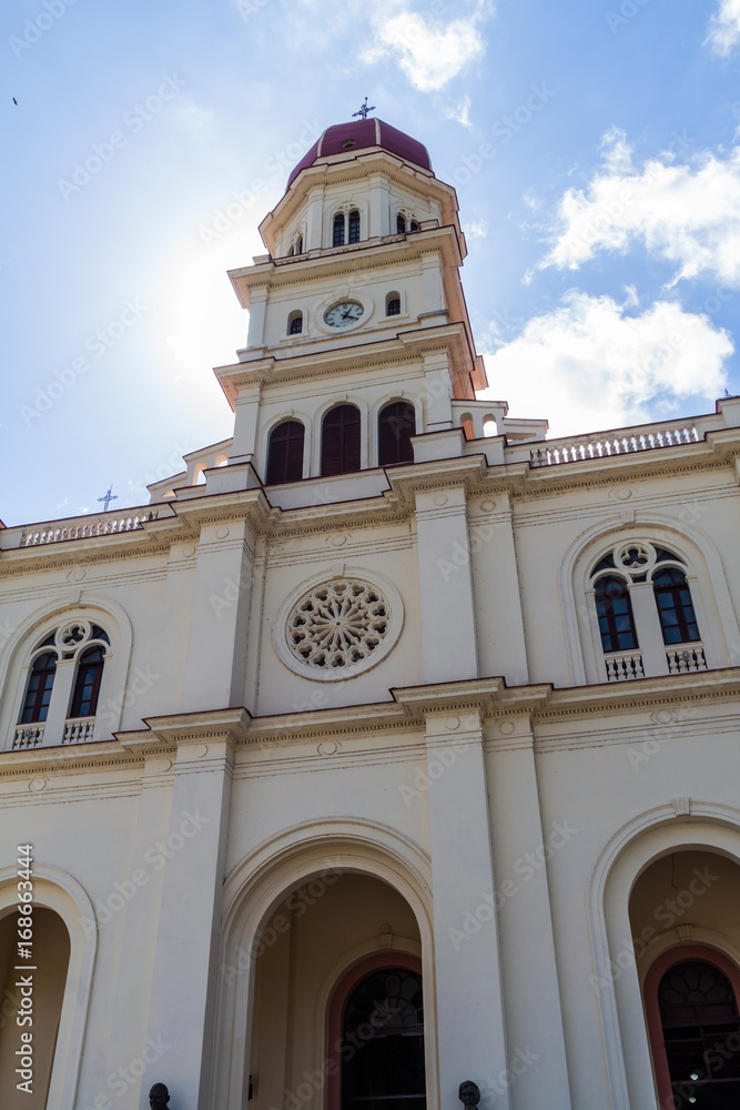 Church in El Cobre village, Cuba