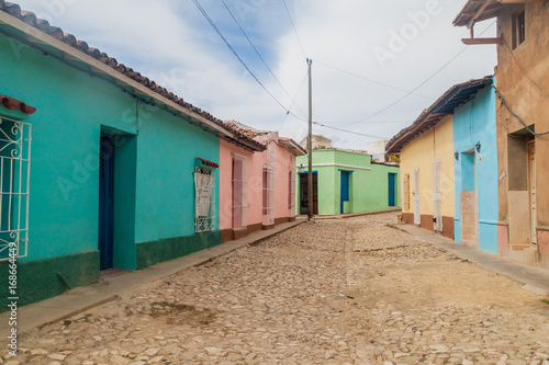 Old street in the center of Trinidad, Cuba © Matyas Rehak