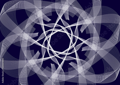 Abstract element for design artwork