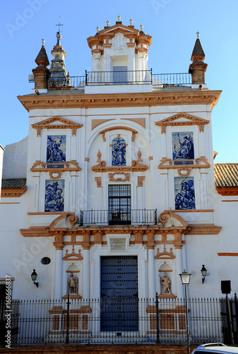 Iglesia de la Santa Caridad, arquitectura barroca de Sevilla, Andalucía, España photo