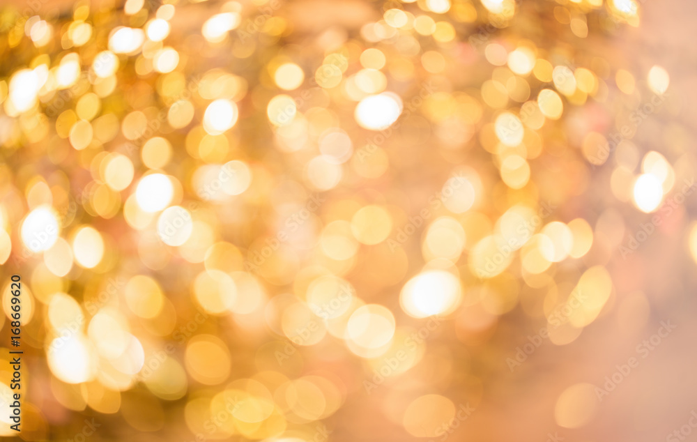 Bokeh Hintergrund golden 