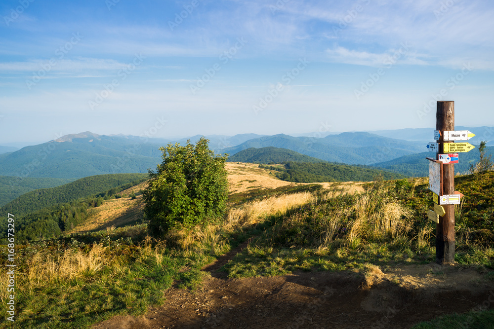 Obraz premium Bieszczady, Bukowe Berdo