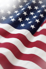 USA American flag stars and stripes