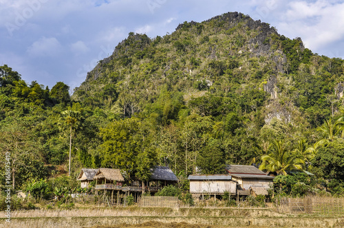 The countryside near Muang Ngoi, Laos