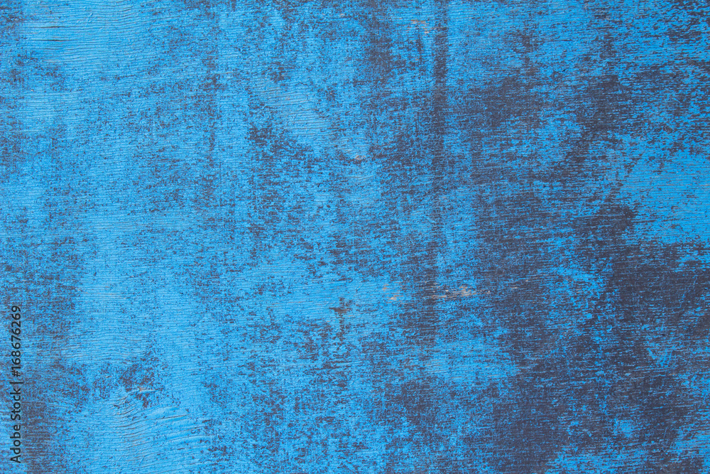 Fototapeta Blue shabby board background texture
