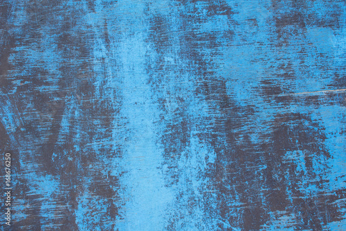 Blue shabby board background texture
