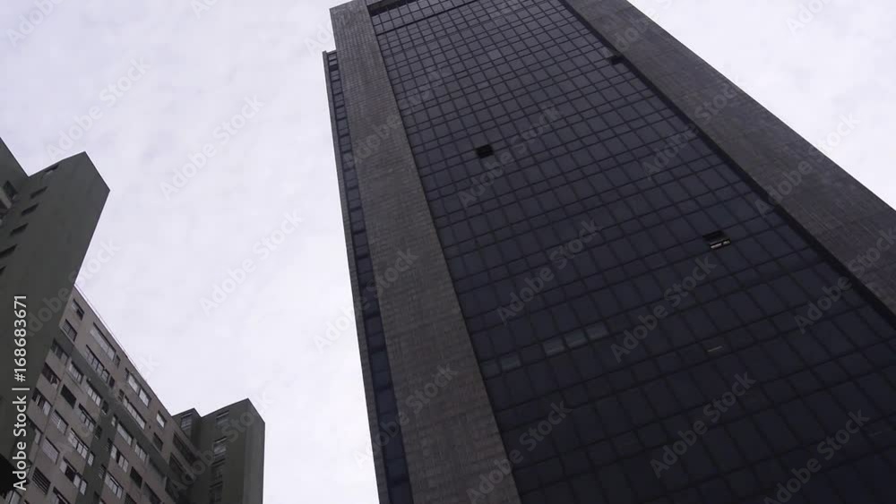 custom made wallpaper toronto digitalTall Buildings In A City - Low Angle - Slider 