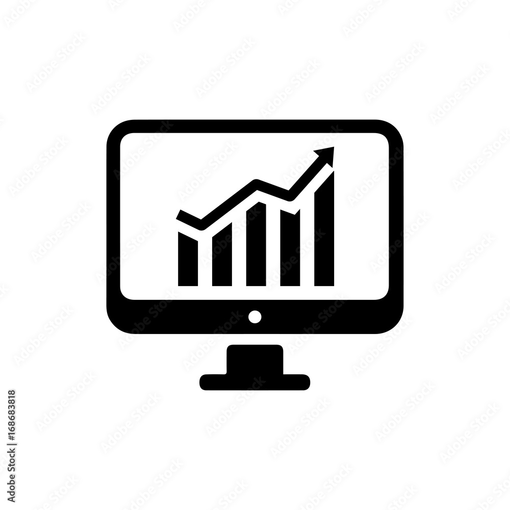 Business Growth Icon Business Growth Icon