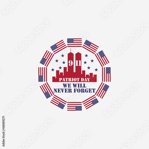 patriot day usa, we will never forget