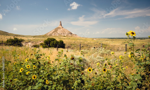 Chimney Rock Morrill County Western Nebraska photo