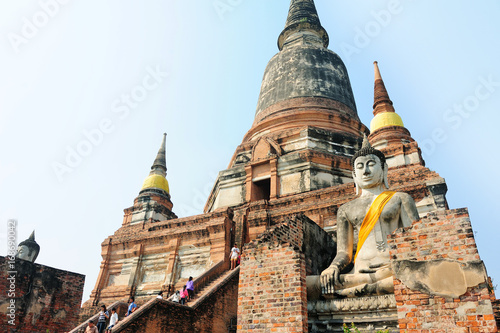 Wat Chai Watthanaram  Ayutthaya Thailand.