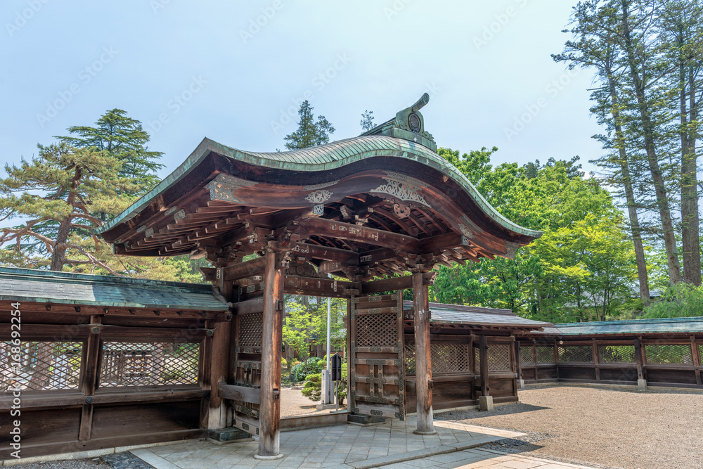 上杉神社境内風景