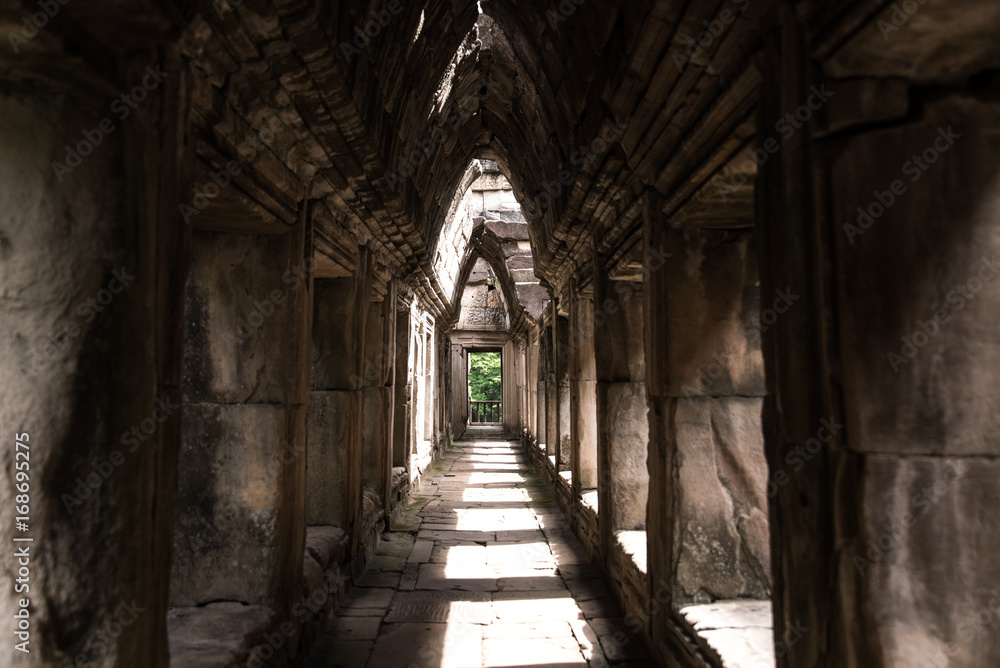 The pathway in Baphuon - angkor thom, Siem reap, Cambodia