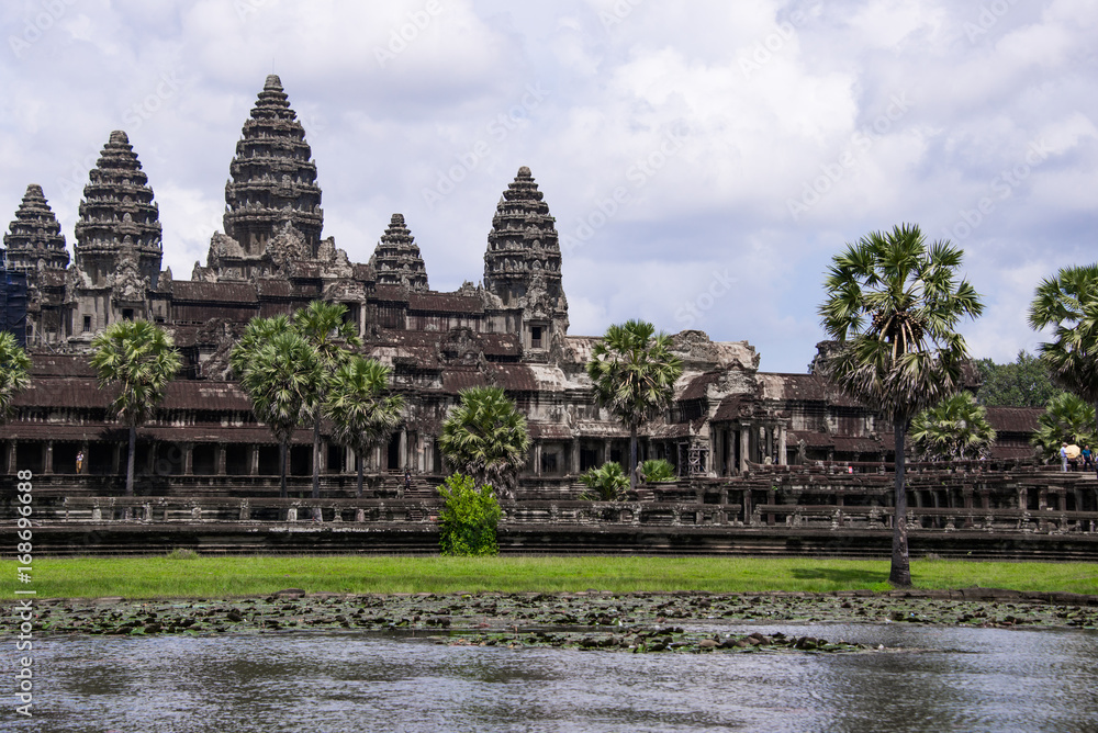 Angkor Wat is a temple complex in Cambodia and the largest religious monument in the world Angkor Wat is a temple complex in Cambodia and the largest religious monument in the world