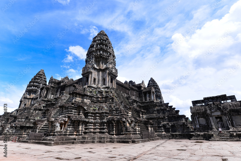 Angkor Wat is a temple complex in Cambodia and the largest religious monument in the world Angkor Wat is a temple complex in Cambodia and the largest religious monument in the world