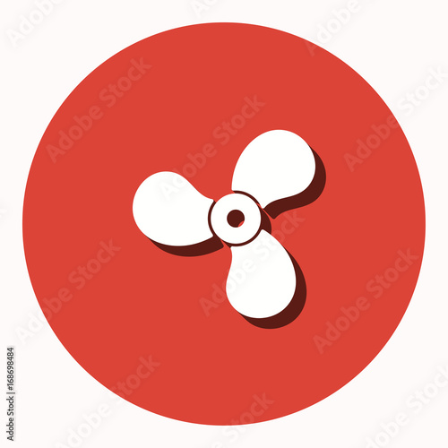 Fan - vector icon.