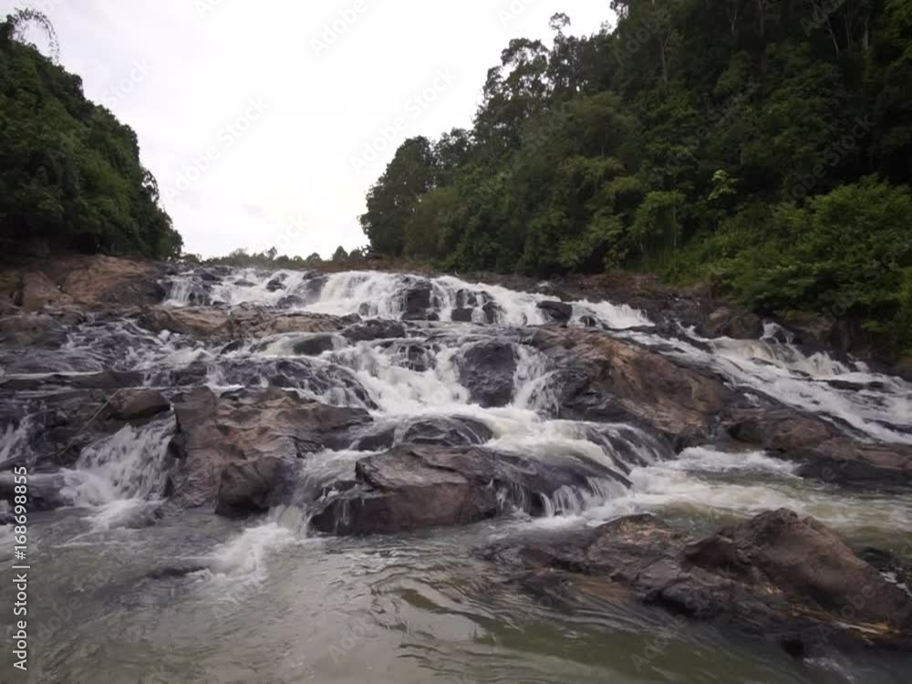 Rain forest water fall Rain forest water fall